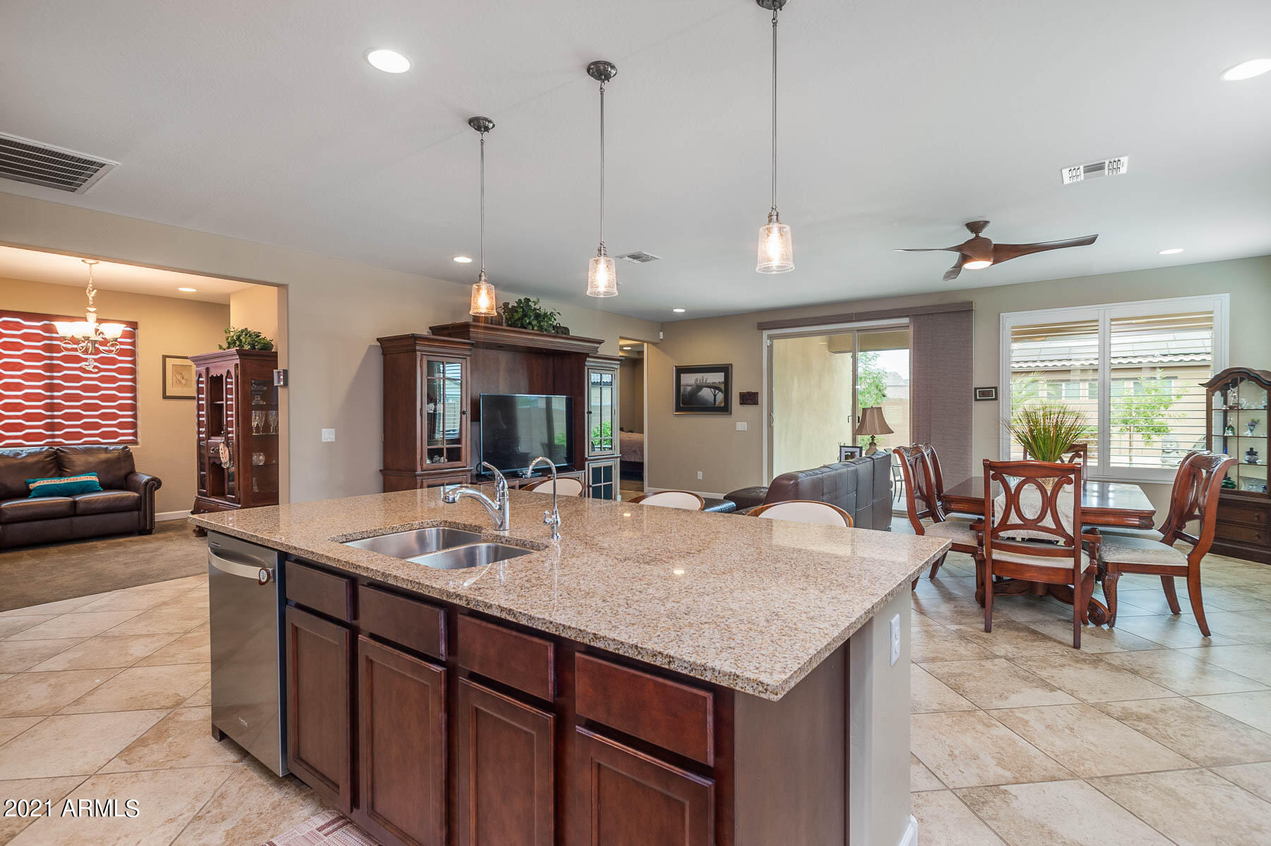14384 West Bloomfield Road Surprise, AZ 85379 - Photo 5 of 27 great room - large tile throughout