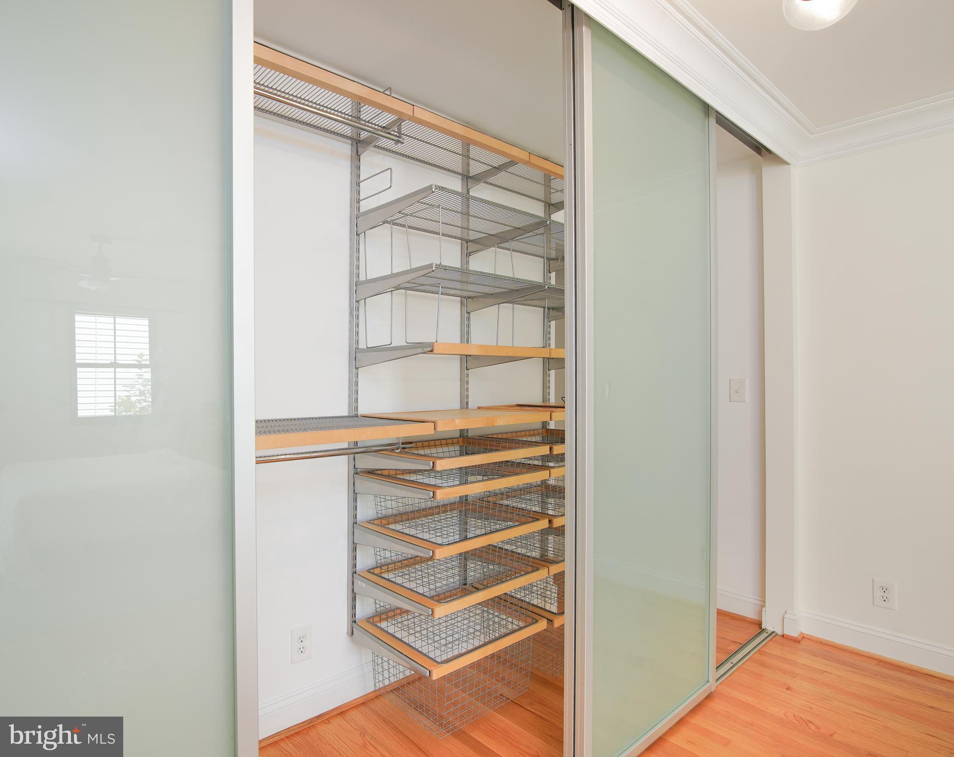 5602 Hawthorne Street Capitol Heights, MD 20743 - Photo 24 of 68 a view of closet area with empty racks