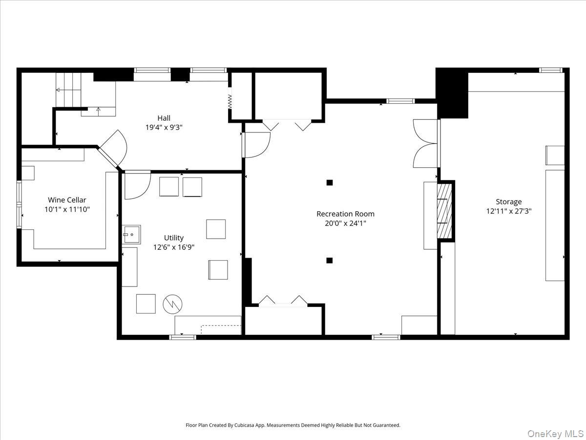 31 Emerson Road Larchmont, NY 10538 - Photo 40 of 43 The lower level has full ceiling height. A wine cellar offers a place for the grownups to play! The oversize utility room hosts laundry, utilities and a tool bench.