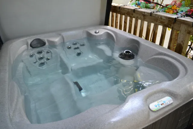 a view of interior space with wooden floor and outdoor space