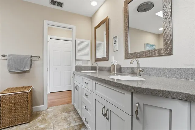 a garden view with a lake view