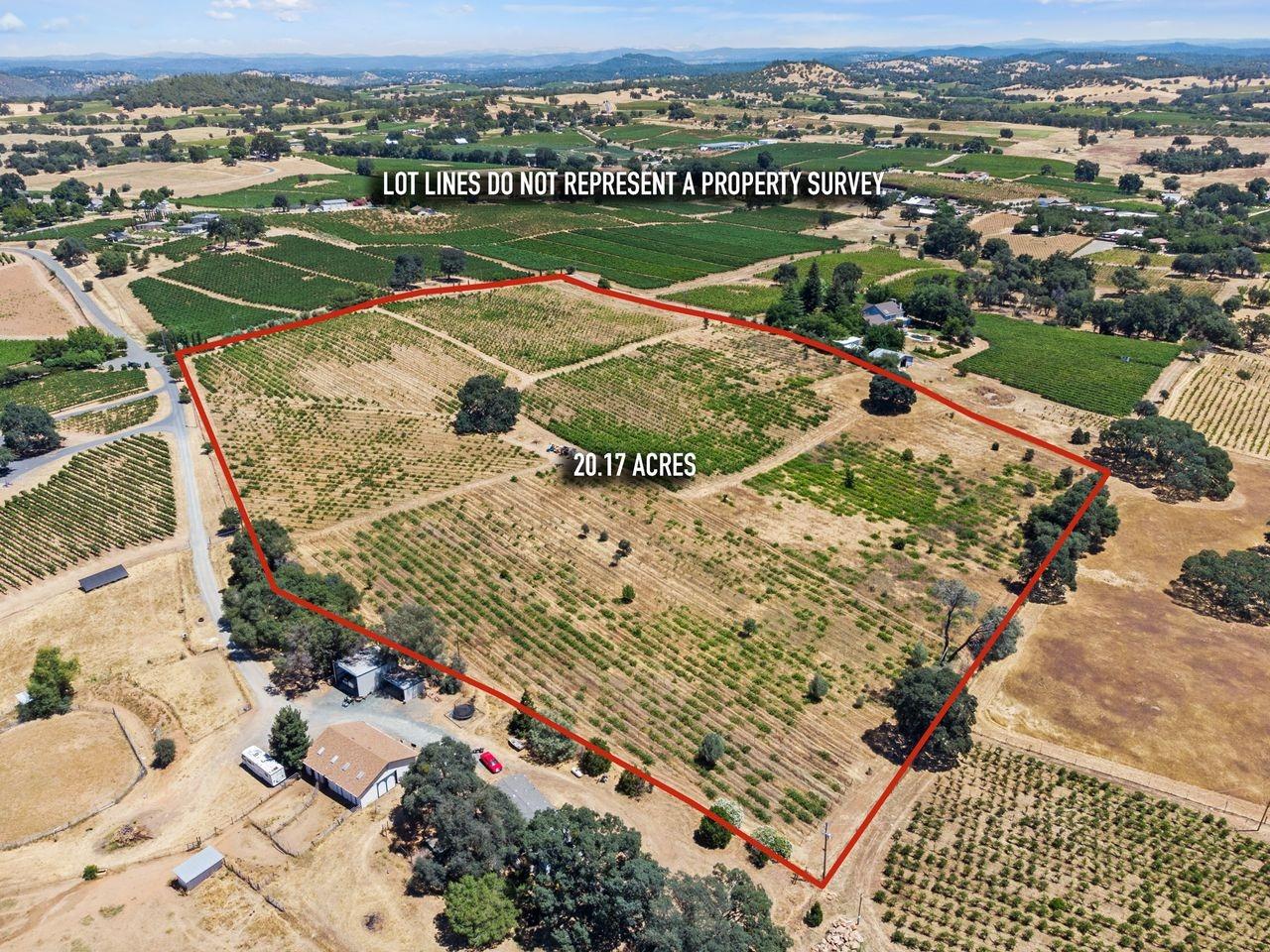 21226 Dickson Road Plymouth, CA 95669 - Photo 4 of 33 an aerial view of a residential houses with outdoor space