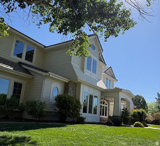 2917 Old Farm Road Washington, UT 84780 - Photo 105 of 105 View of front of home with a front lawn and stone siding