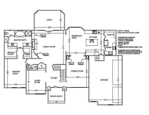 5444 Woodchuck Road Roanoke, VA 24018 - Photo 69 of 71 Entry Level Floor Plan