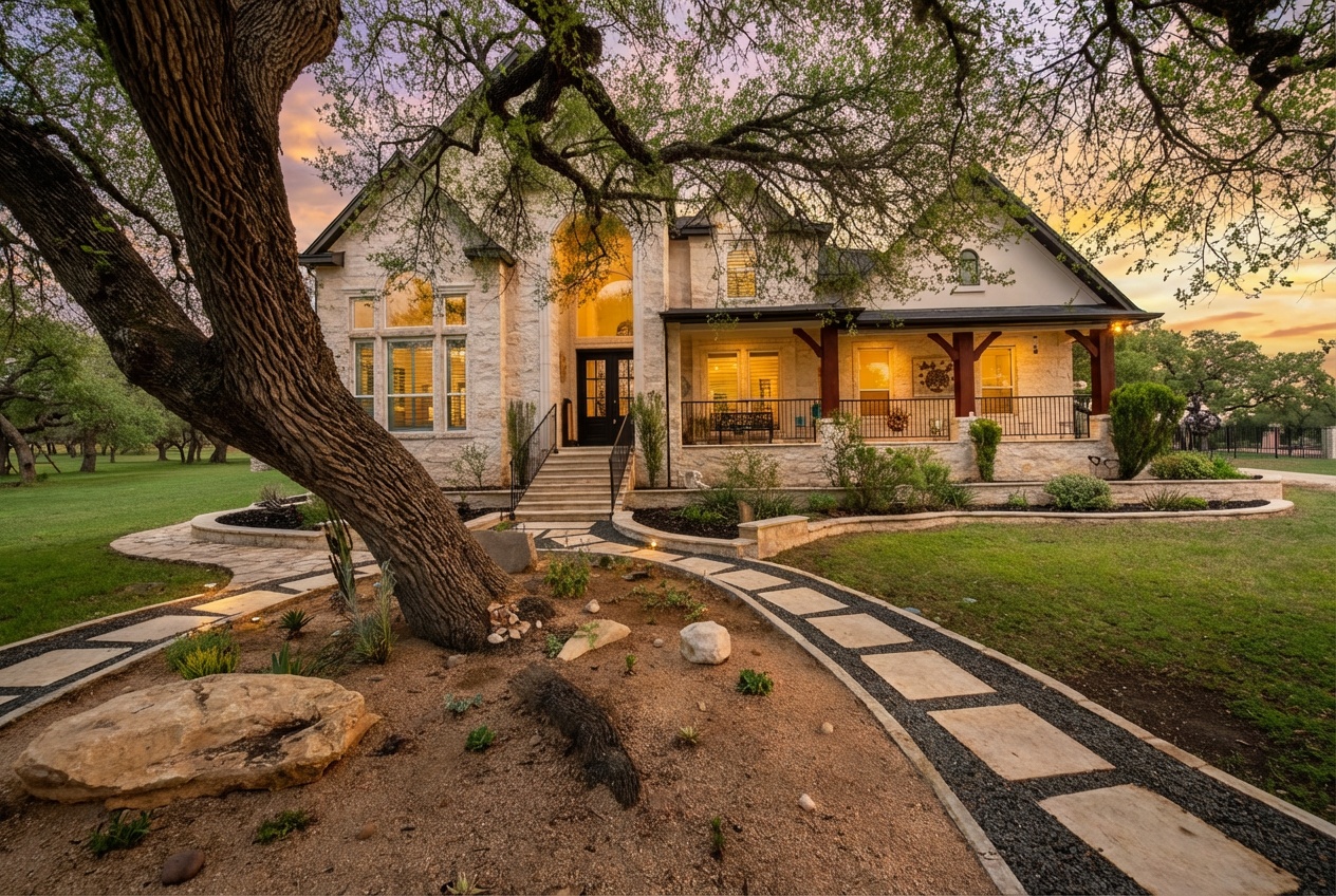 664 Ranchers Club Lane, Unit 1 Driftwood, TX 78619 - Photo 1 of 40 a view of a house with a yard