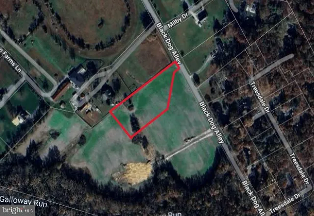 a aerial view of a house