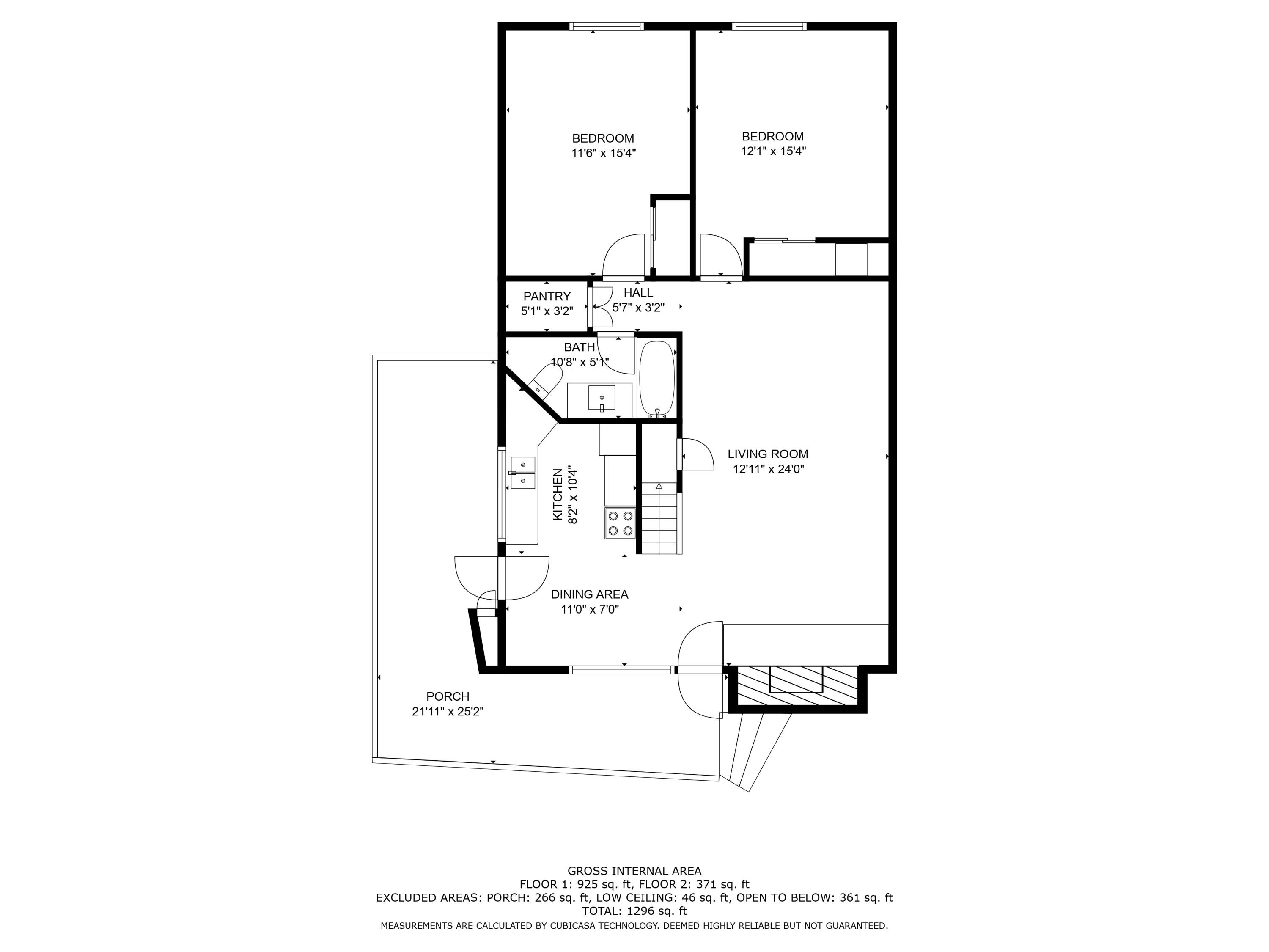 24560 Upper Rim Rock Road Idyllwild, CA 92549 - Photo 54 of 56 a picture of a floor plan