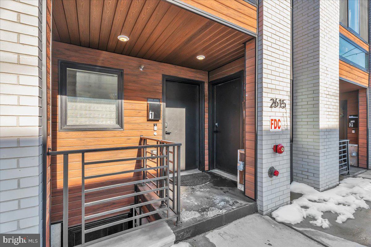 2615 East Boston Street, Unit 2 Philadelphia, PA 19125 - Photo 3 of 24 a view of front door of house