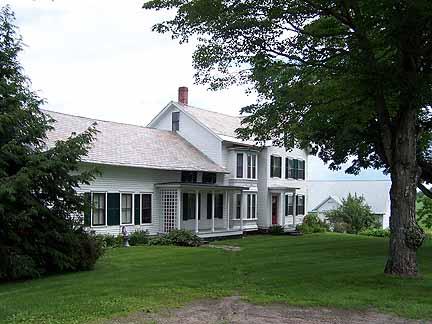 1180 Hawley Road Ashfield, MA 01330 - Photo 24 of 26 a view of a house with a yard