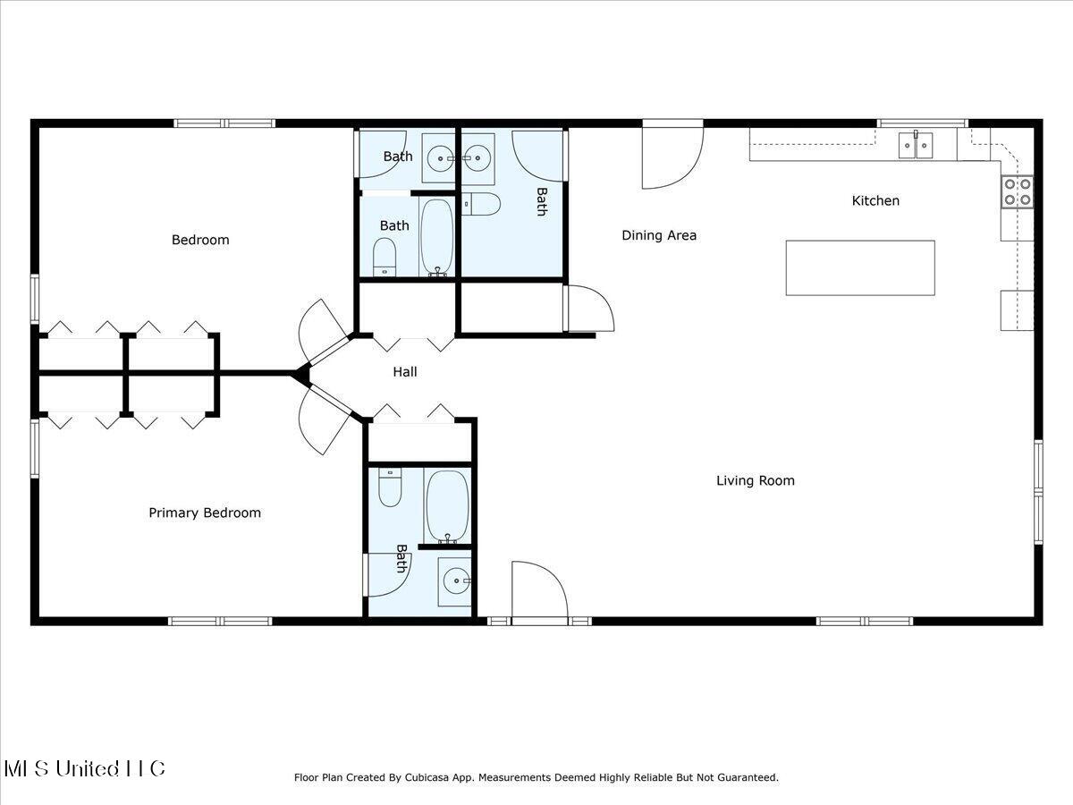 2215 Plum Point Road Pope, MS 38658 - Photo 44 of 44 02-Floor Plan without measurement