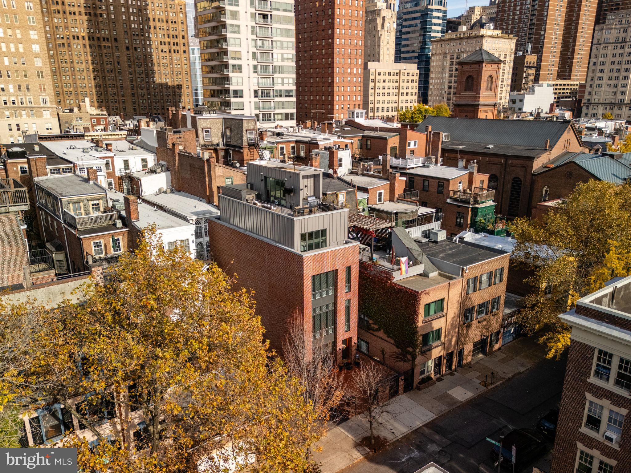 1727 Delancey Place Philadelphia, PA 19103 - Photo 32 of 35 a city view with tall buildings