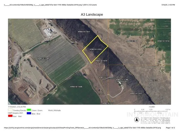 $107,500 | Par 1-tbd Par 1-tbd River Road, Bliss, ID 83314
