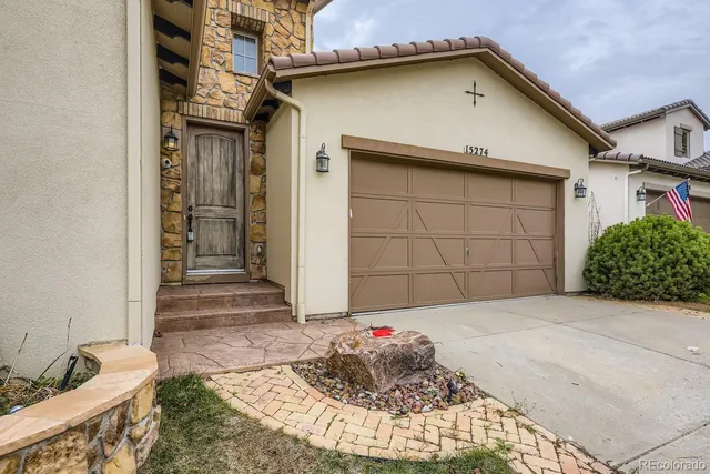 a house with a outdoor space