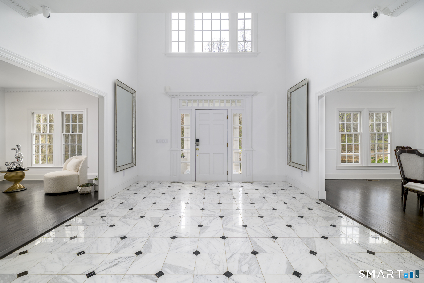 333 Rock Rimmon Road Stamford, CT 06903 - Photo 7 of 40 Marble floor and open layout welcomes your guests.