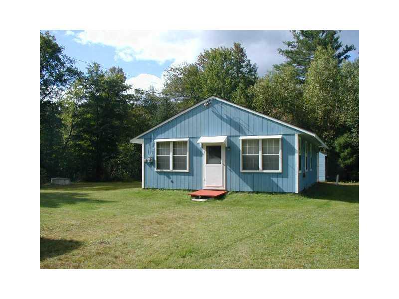 Exterior Front. Front view of camp.