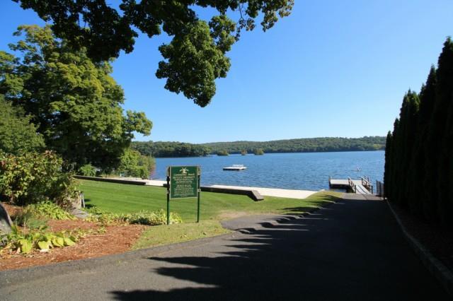 25 Eastview Road New Fairfield, CT 06812 - Photo 1 of 1 a view of a lake with a big yard