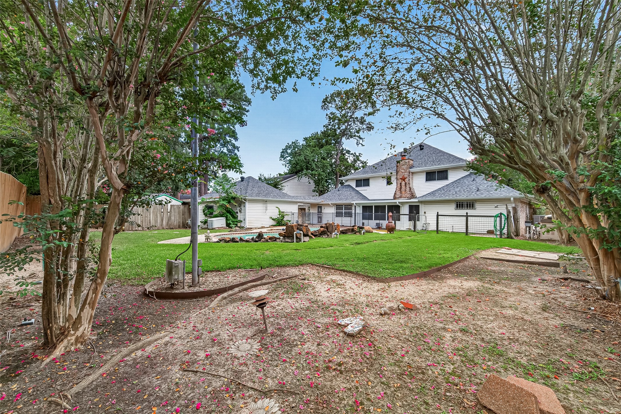 16806 Deep Pines Drive Spring, TX 77379 - Photo 34 of 34 Backyard View