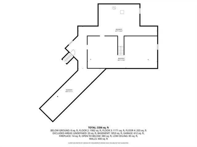 a picture of a room with a white wall and a a white wall