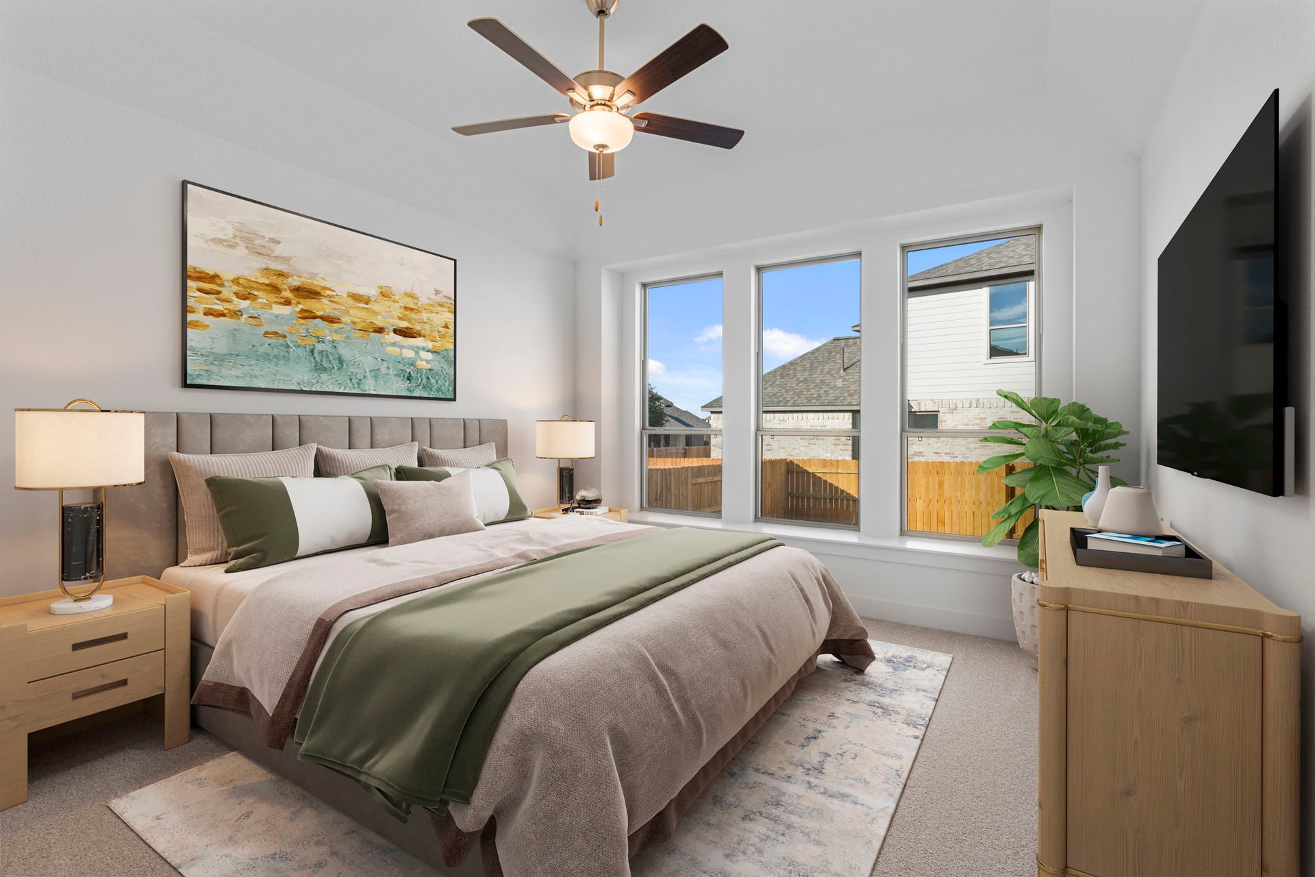 200 Wild Lily Trail Georgetown, TX 78628 - Photo 6 of 38 Primary Bedroom - Virtually Staged