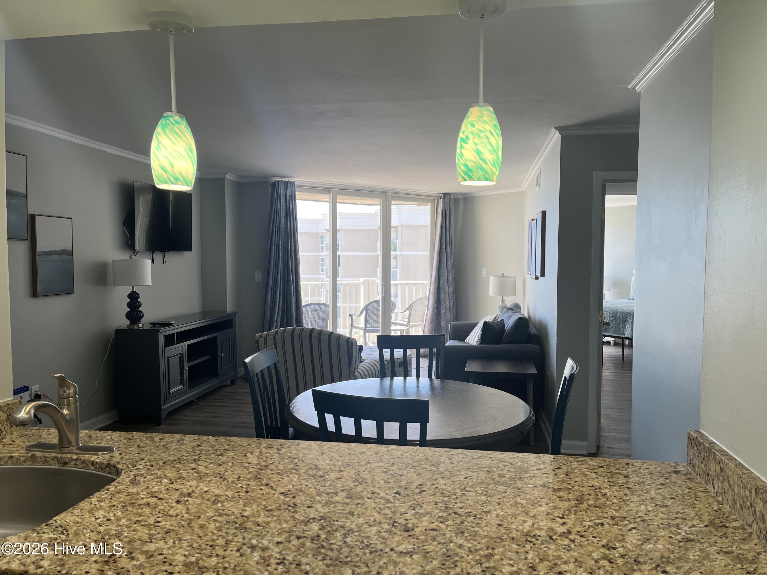 2000 New River Inlet Road, Unit 2503 North Topsail Beach, NC 28460 - Photo 3 of 15 View from kitchen