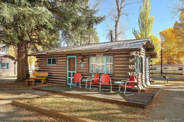a view of a house with a patio
