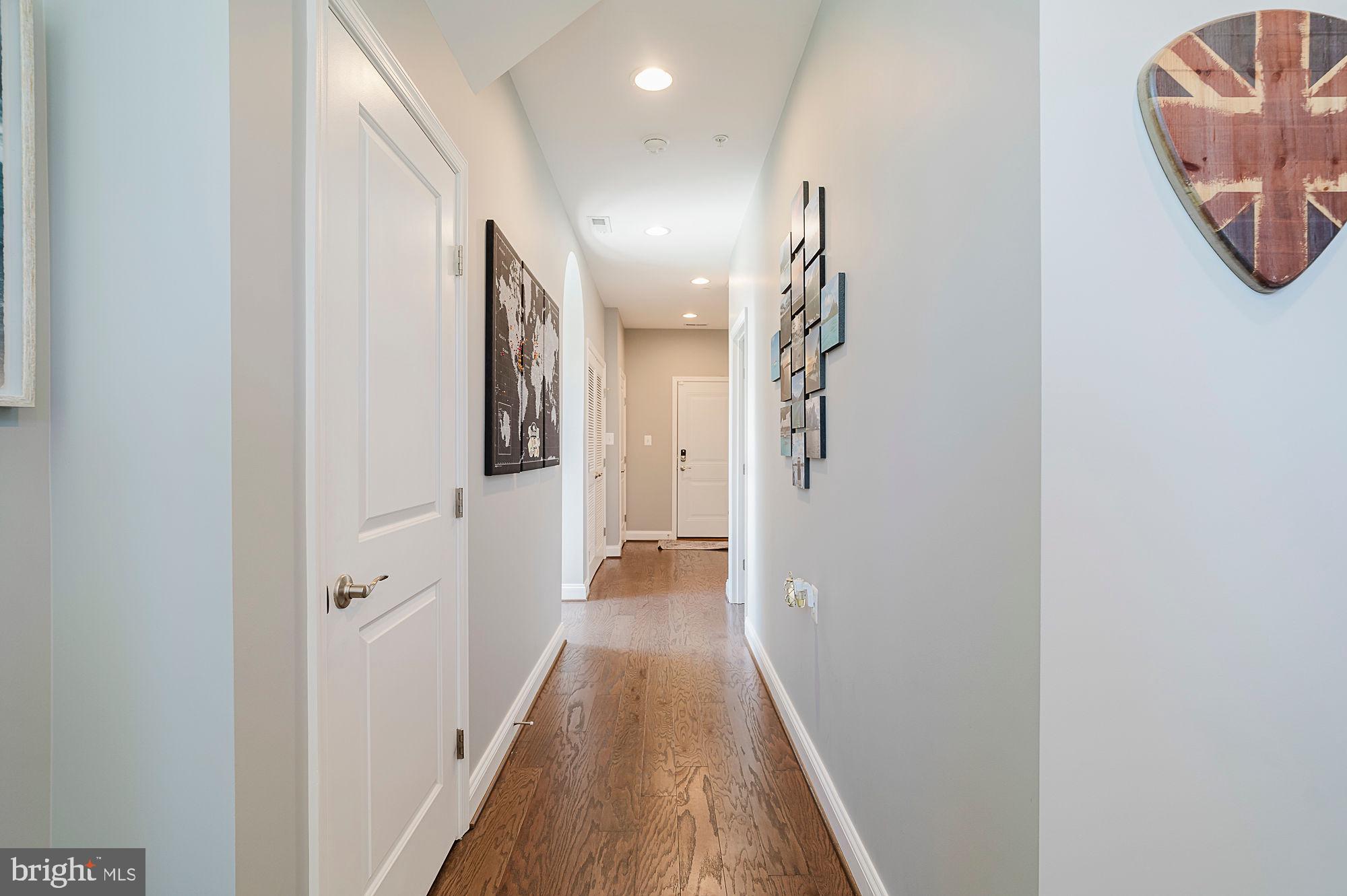 834 Lindley Road Frederick, MD 21701 - Photo 10 of 79 Foyer view down main hallway to garage door