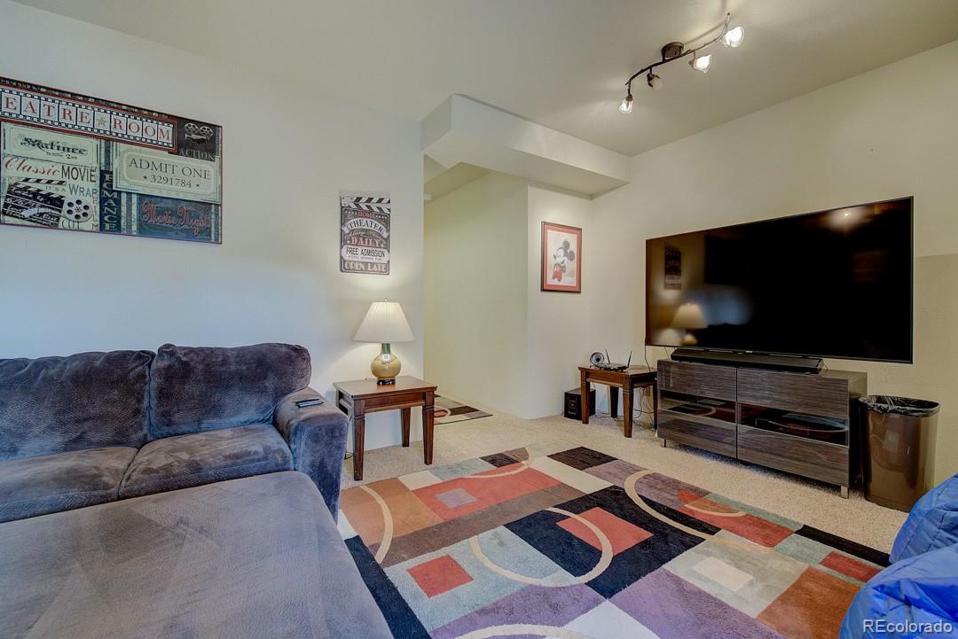 25 Buggy Whip Road Bailey, CO 80421 - Photo 12 of 40 a living room with furniture and a flat screen tv
