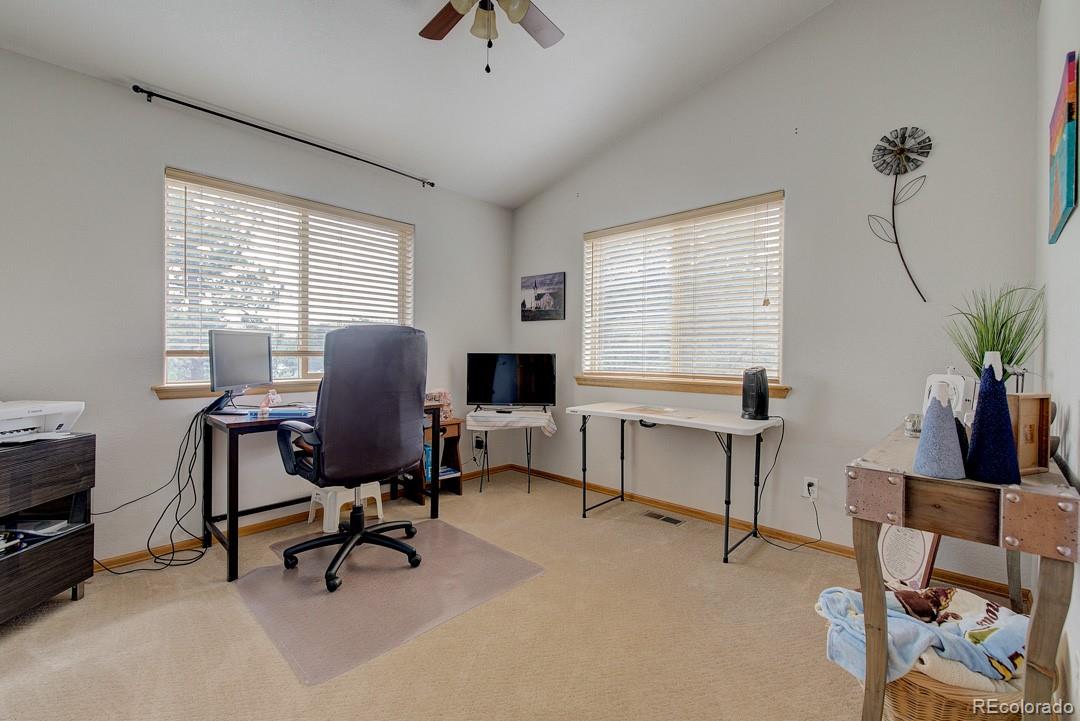 25 Buggy Whip Road Bailey, CO 80421 - Photo 20 of 40 a view of a workspace with furniture and a window