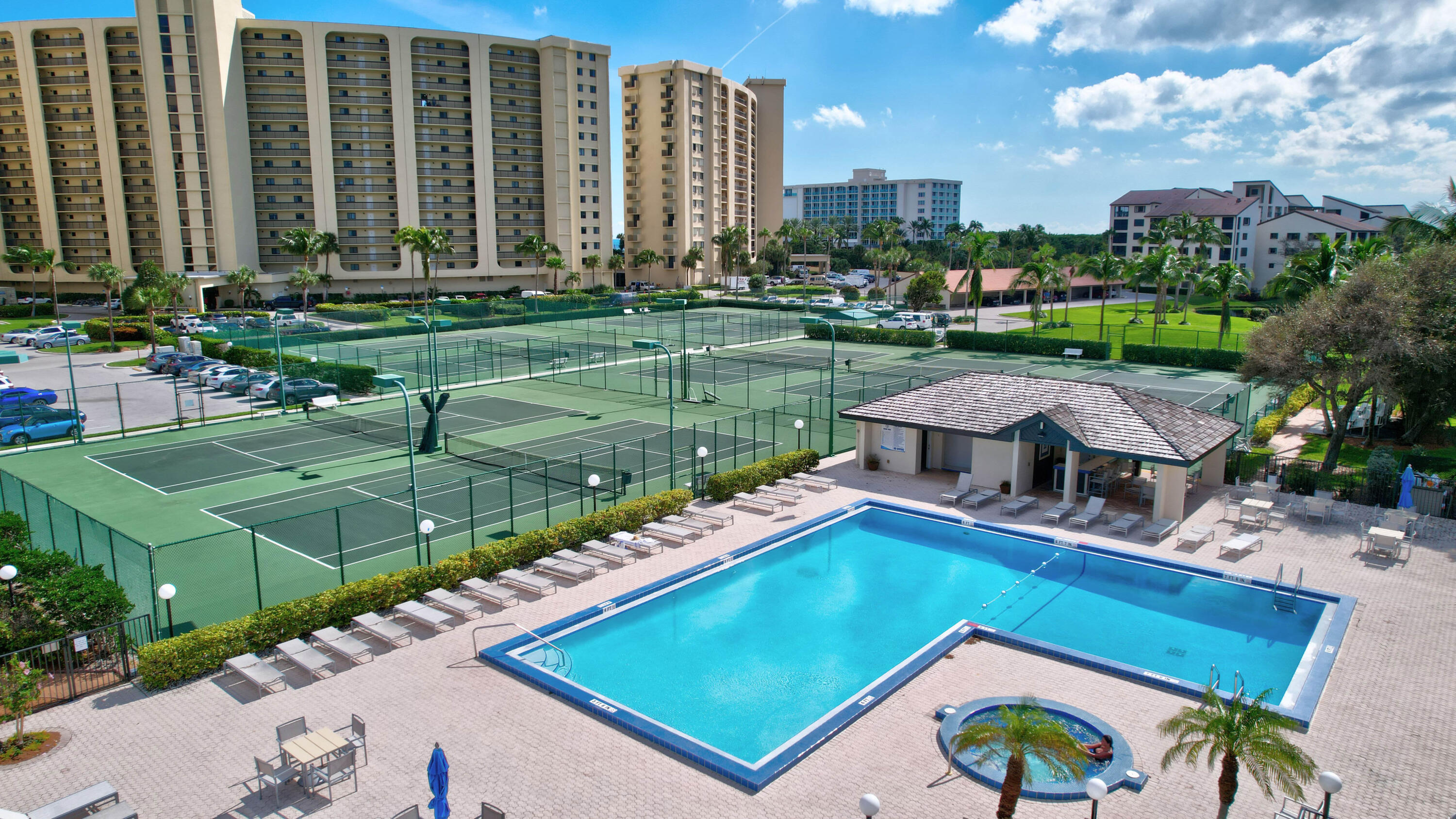 400 Ocean Trail Way, Unit 301 Jupiter, FL 33477 - Photo 20 of 22 Shared pool and tennis courts