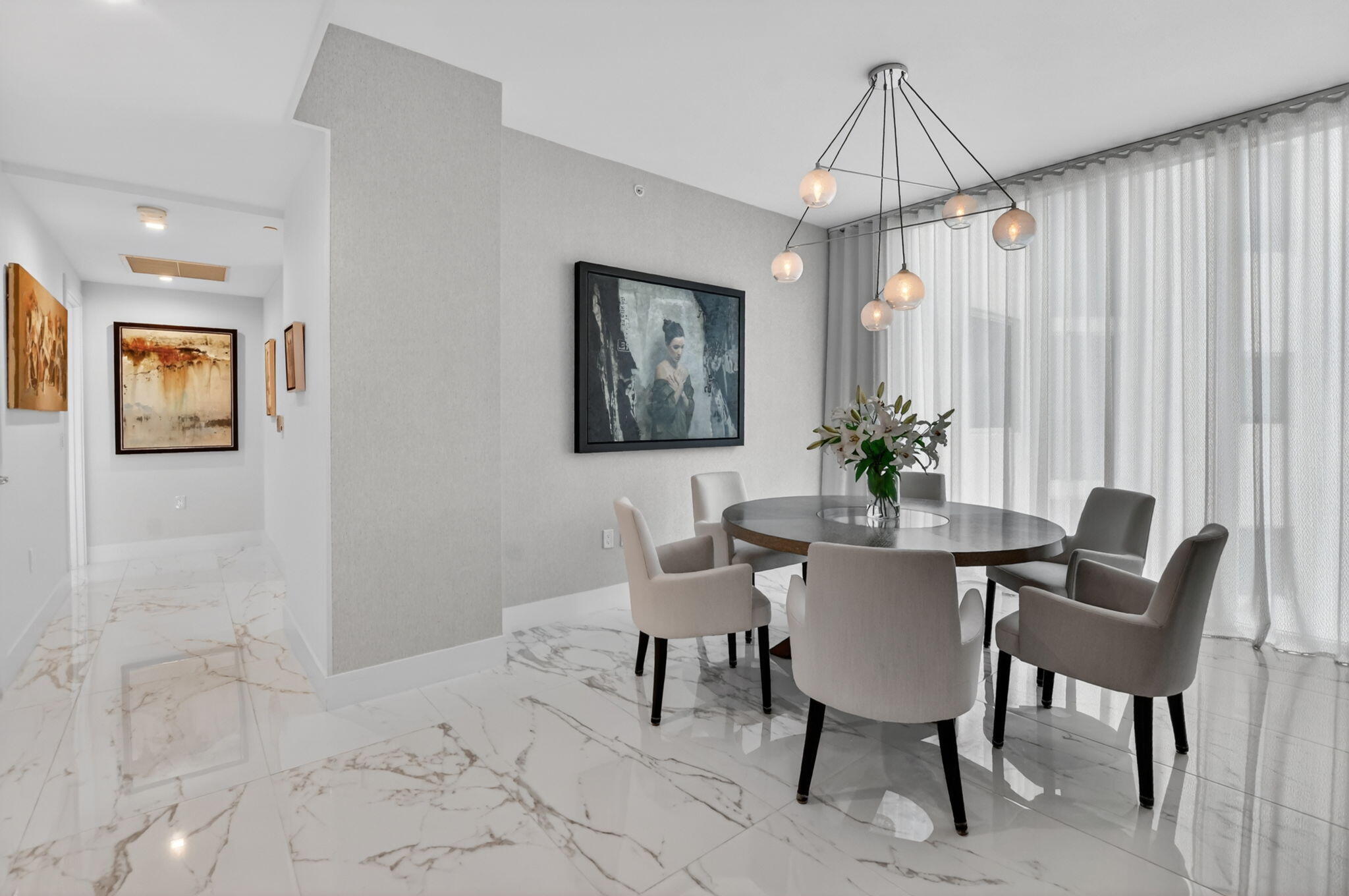 20155 Boca W Drive, Unit B701 Boca Raton, FL 33434 - Photo 14 of 78 a view of a dining room with furniture and window