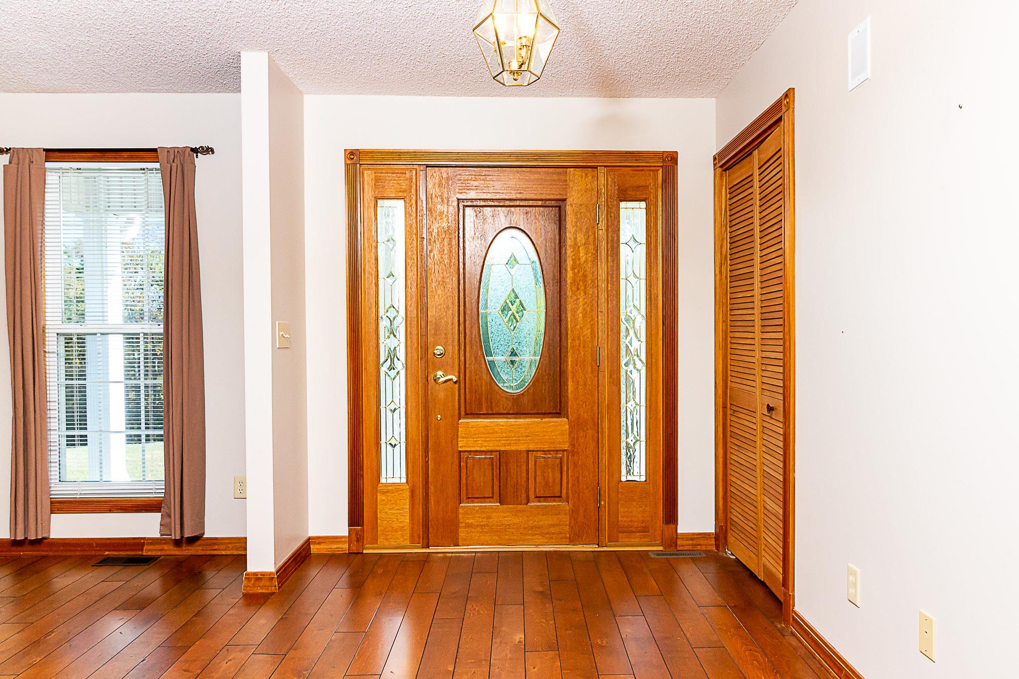 1555 Poplar Hill Road Prospect, TN 38477 - Photo 3 of 29 a view of a entryway door with wooden floor