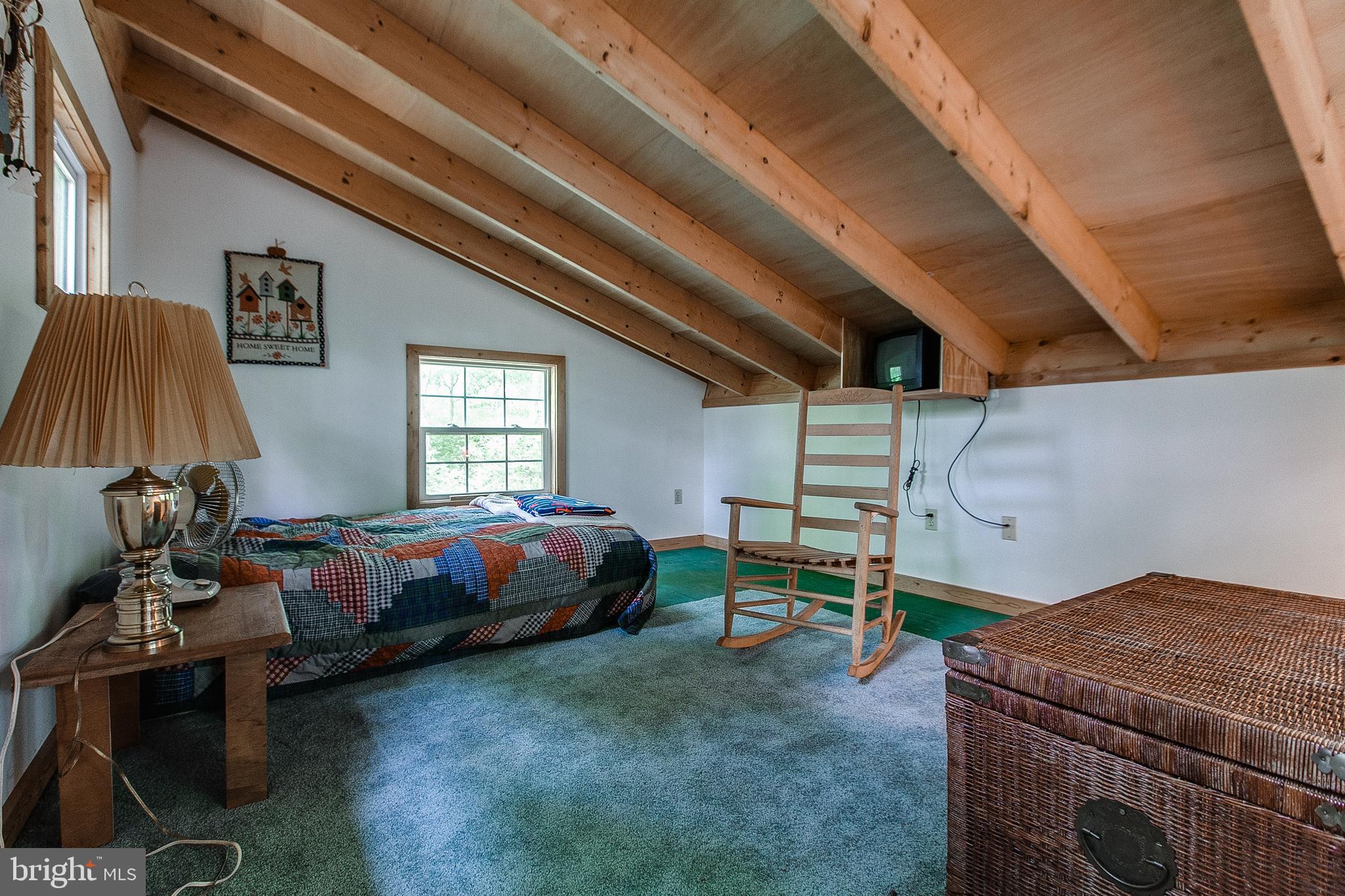 13740 John Kline Road Smithsburg, MD 21783 - Photo 48 of 77 The cabin even has a loft!