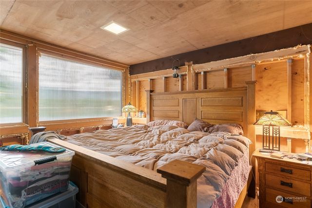 a room with musical instruments