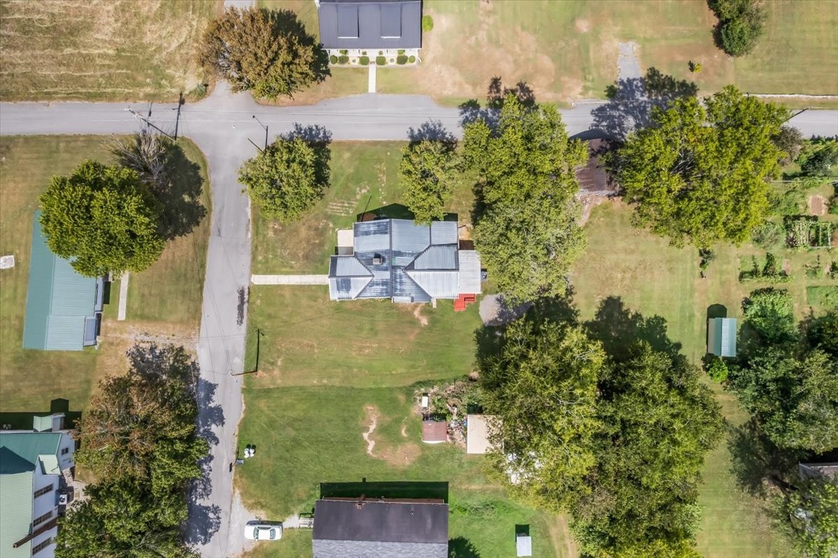 104 Locust Street Liberty, TN 37095 - Photo 55 of 57 an aerial view of a house with a yard