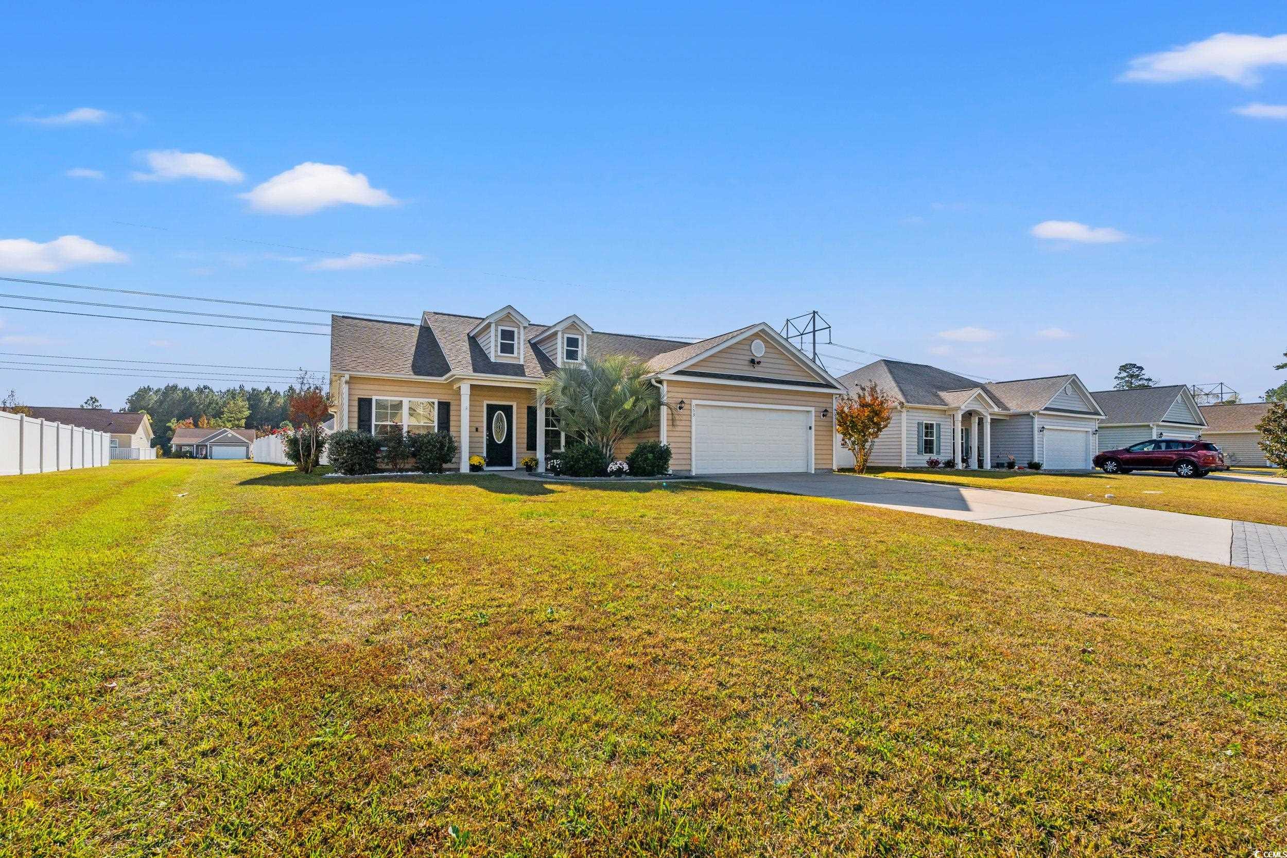 153 Grier Crossing Road Conway, SC 29526 - Photo 22 of 26 Rear view of house featuring a fenced backyard