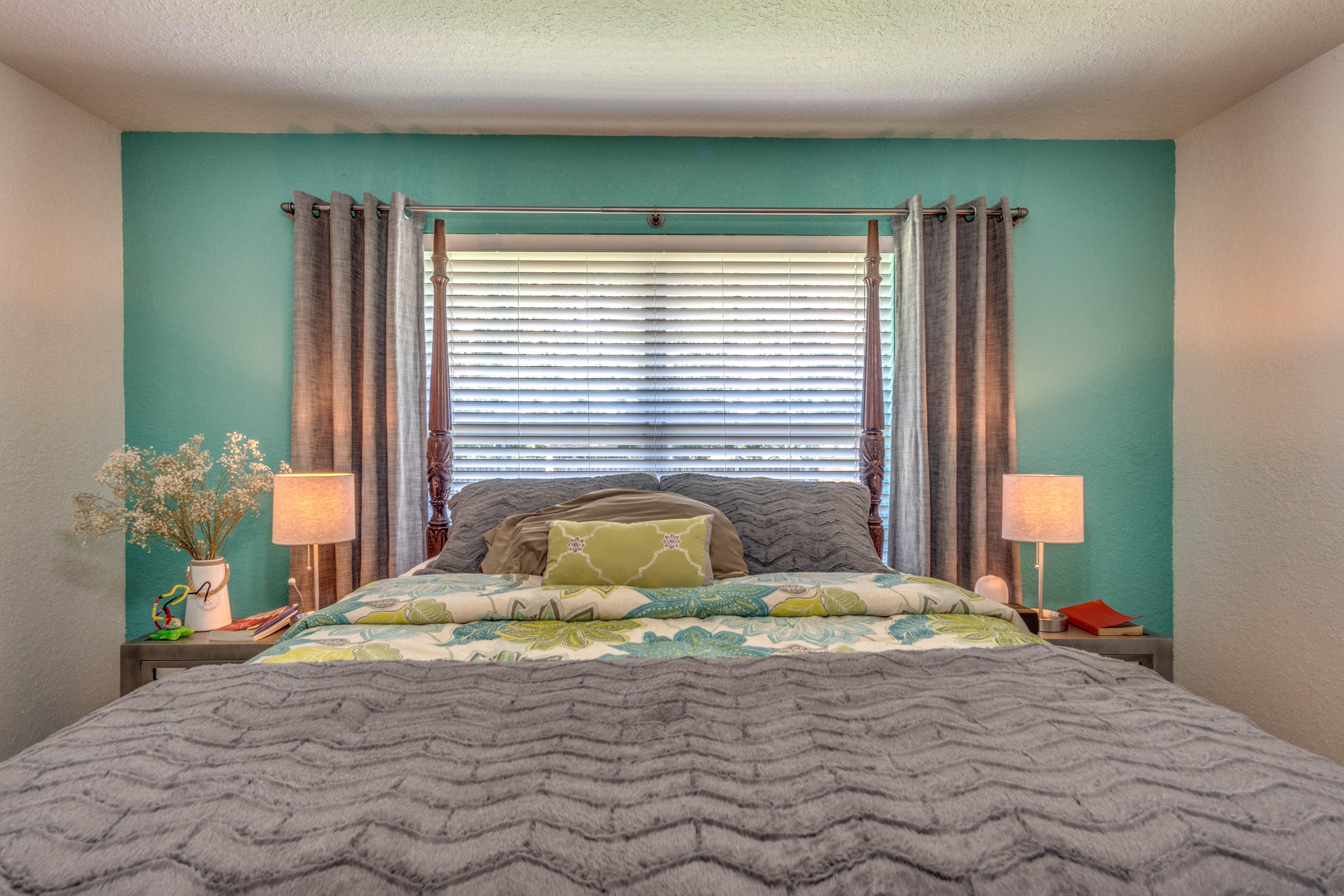 622 East Shipwreck Road Santa Rosa Beach, FL 32459 - Photo 12 of 39 a bedroom with a bed and a window