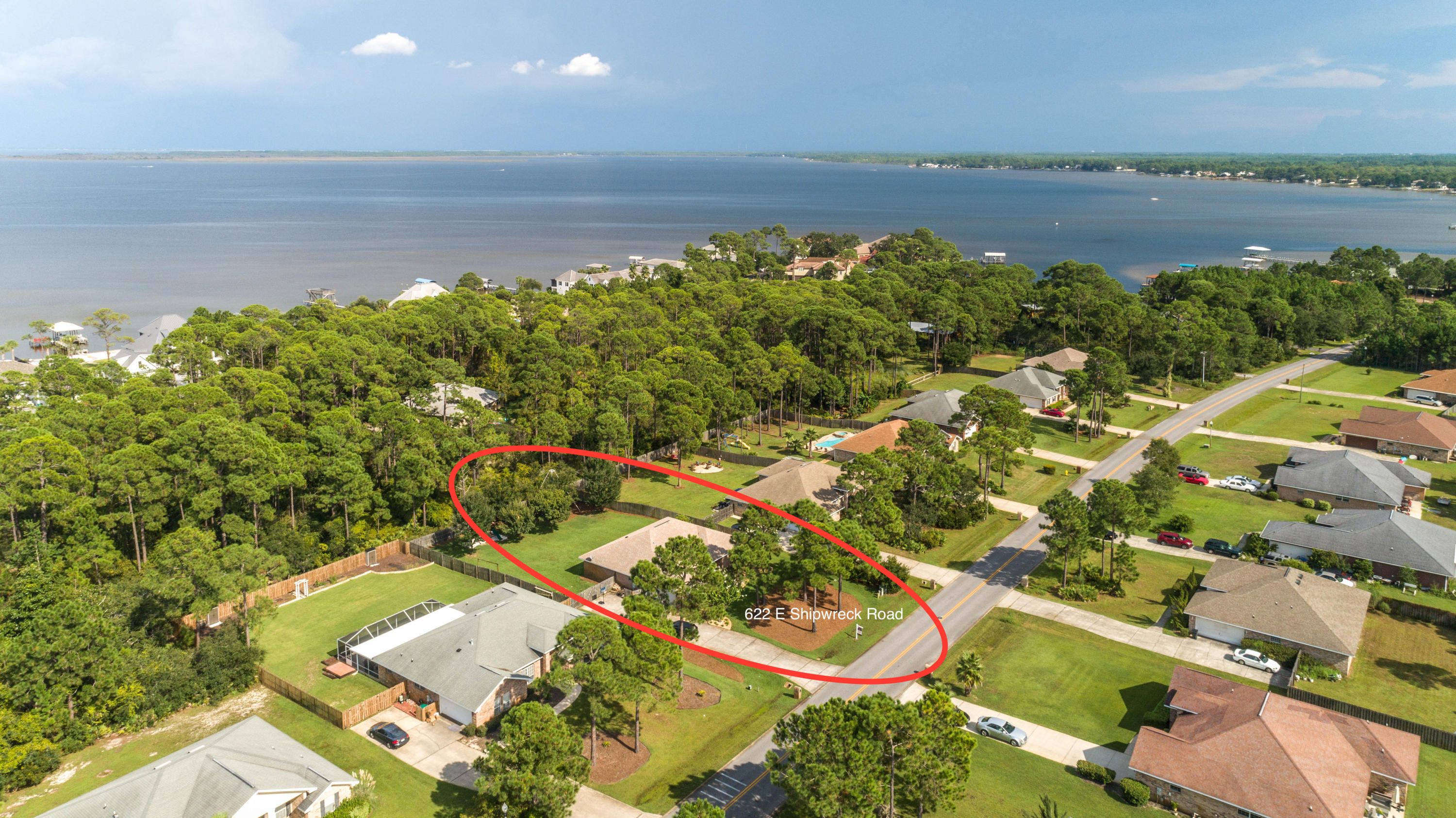 622 East Shipwreck Road Santa Rosa Beach, FL 32459 - Photo 33 of 39 an aerial view of a city