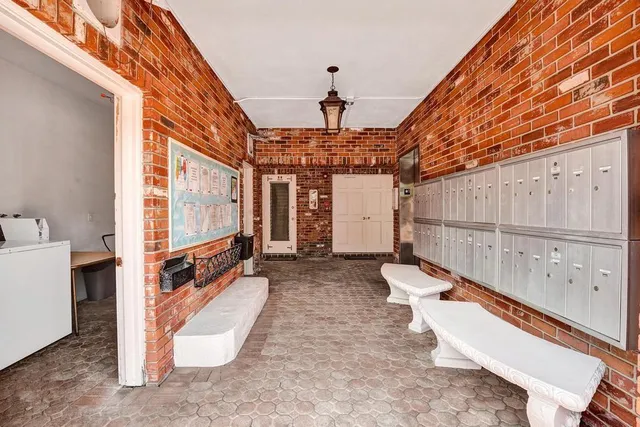 a very nice looking room with a large window