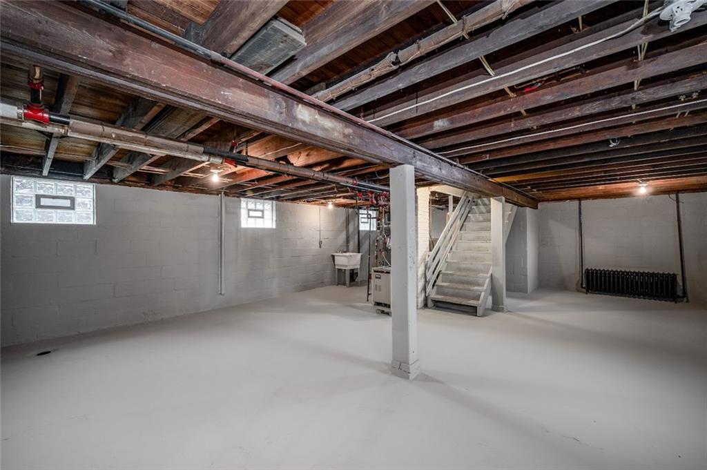 108 Buttercup Road Butler, PA 16001 - Photo 36 of 40 a view of empty room with wooden ceiling