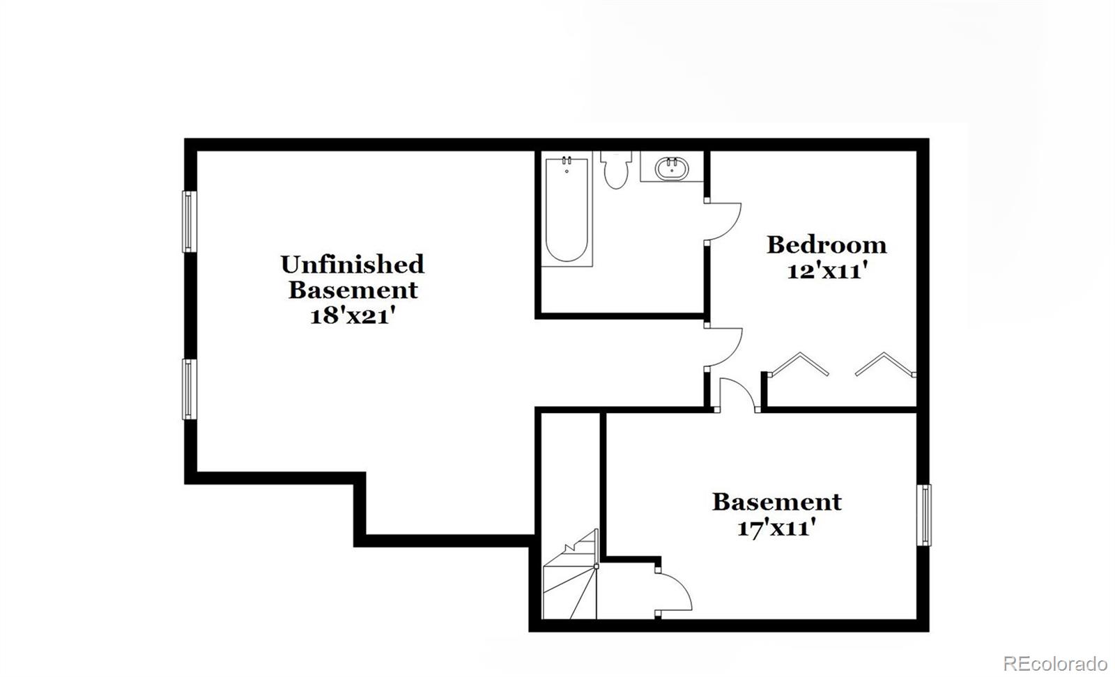 5245 Quasar Court Colorado Springs, CO 80917 - Photo 16 of 18 a picture of a bench in a white building