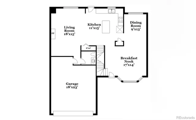 a picture of a park with furniture