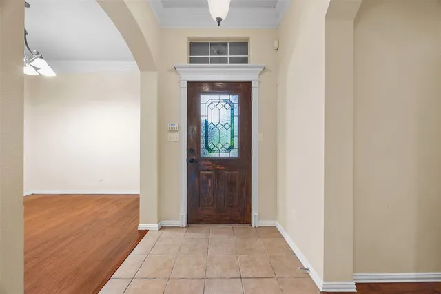 a view of entryway with a hallway