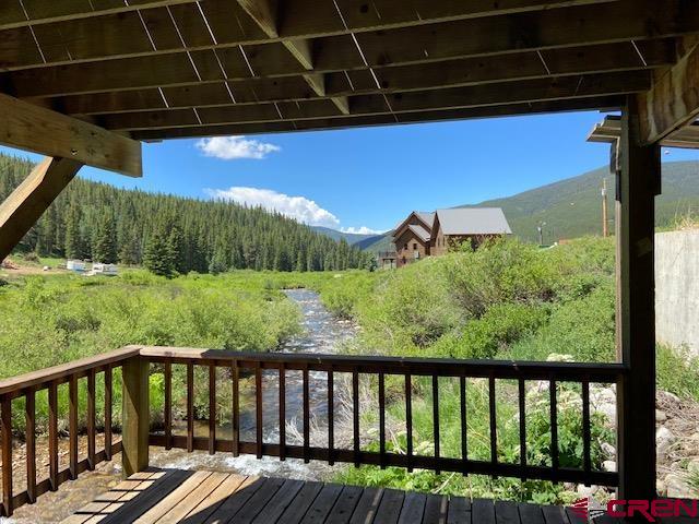 300 Quartz Lane Pitkin, CO 81241 - Photo 21 of 22 a view of balcony with wooden floor