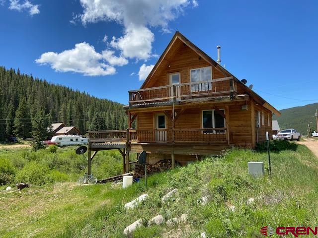 300 Quartz Lane Pitkin, CO 81241 - Photo 22 of 22 a view of a house with a yard