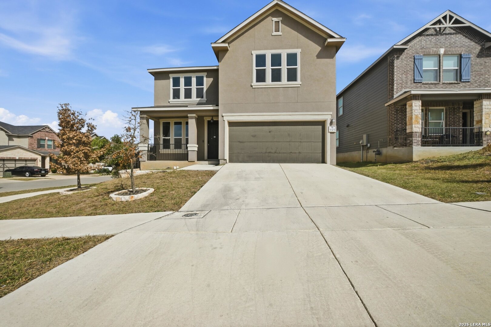 front view of house with a yard
