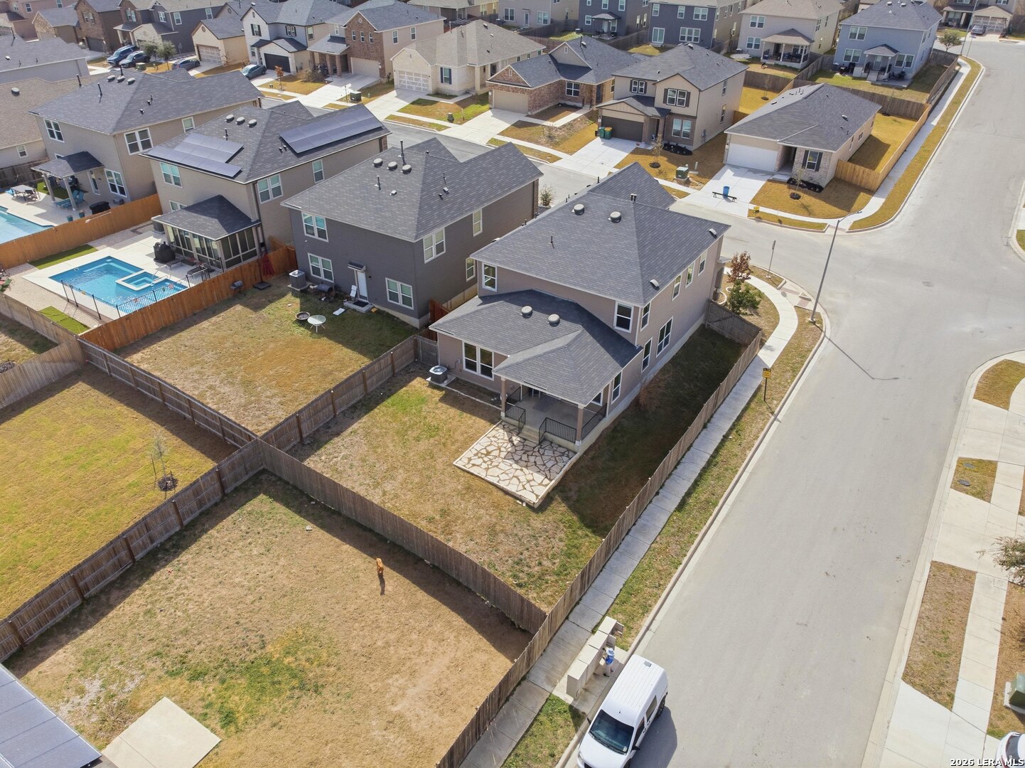9305 Devils River Converse, TX 78109 - Photo 9 of 34 an aerial view of residential houses with outdoor space