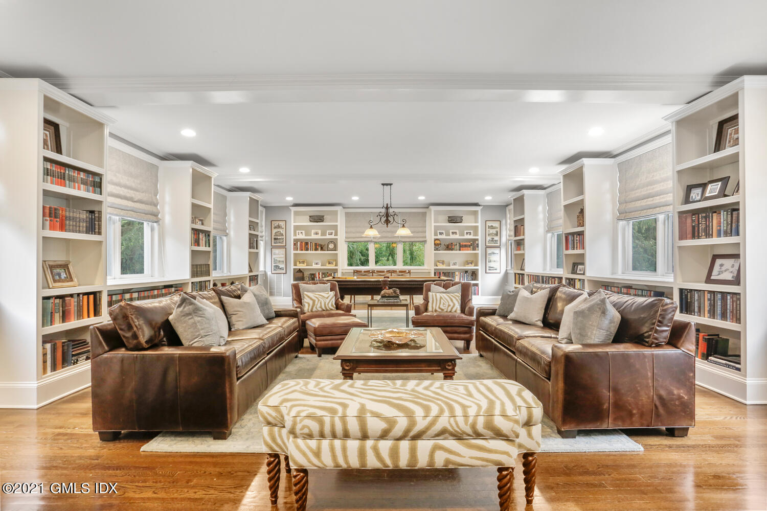 53 Hillcrest Park Road Old Greenwich, CT 06870 - Photo 10 of 53 a living room with furniture and a large window