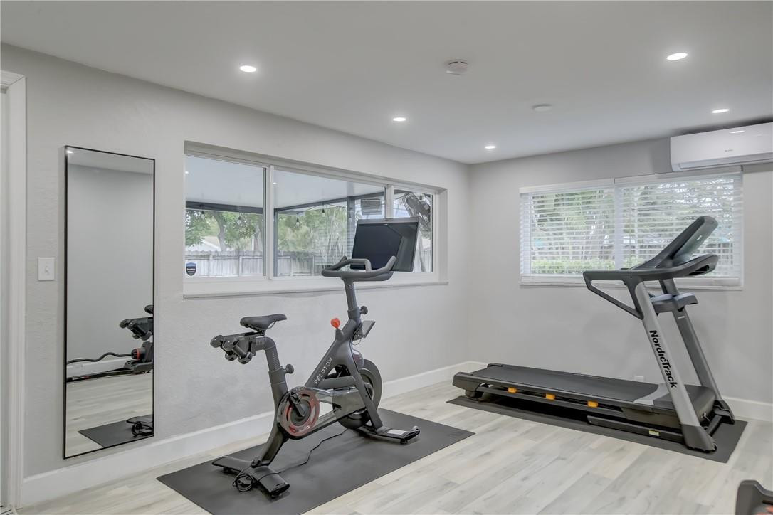 4117 McKinley Street Hollywood, FL 33021 - Photo 25 of 52 a view of a room with gym equipment