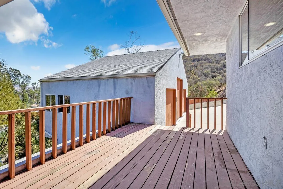 12040 Rocoso Road Lakeside, CA 92040 - Photo 38 of 56 a view of wooden deck
