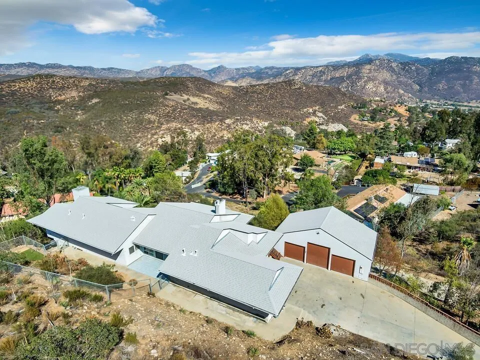 12040 Rocoso Road Lakeside, CA 92040 - Photo 52 of 56 an aerial view of residential houses with outdoor space